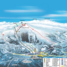 Pistkarta Sogn Skisenter