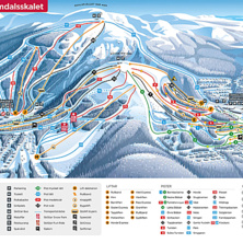 Pistkarta Vemdalen